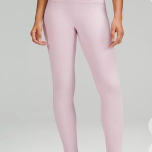 Pink peony lululemon leggings